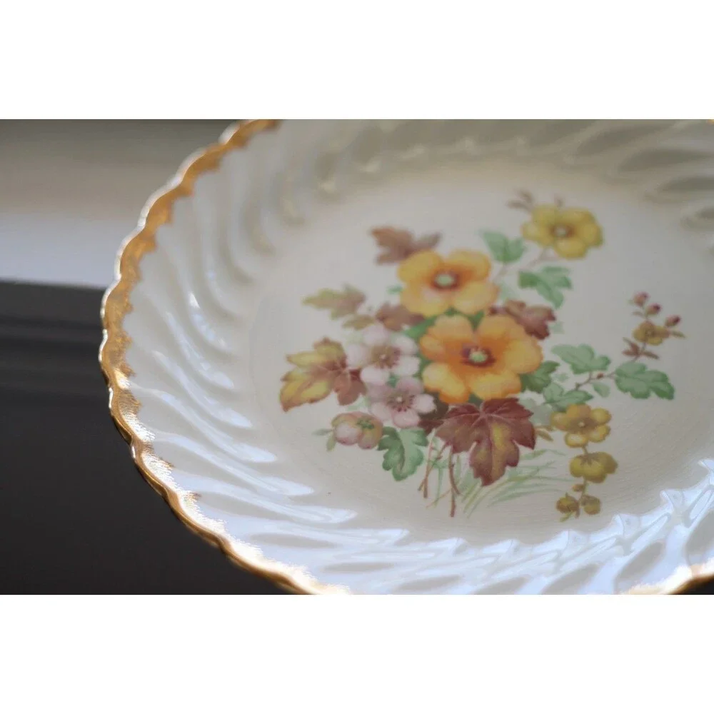 California Morn plate by Royal China 1960s